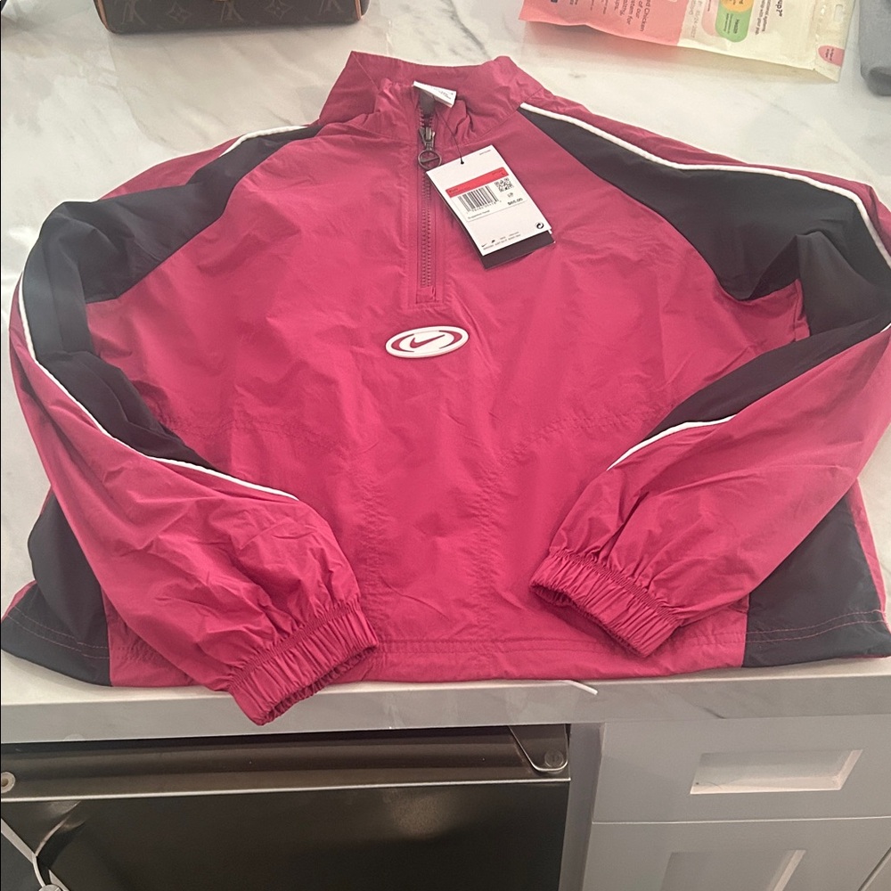 Nike Pink and Black Jacket